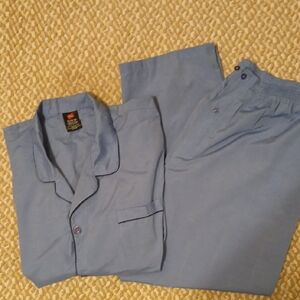 Hanes Men's Blue Pajama Set
